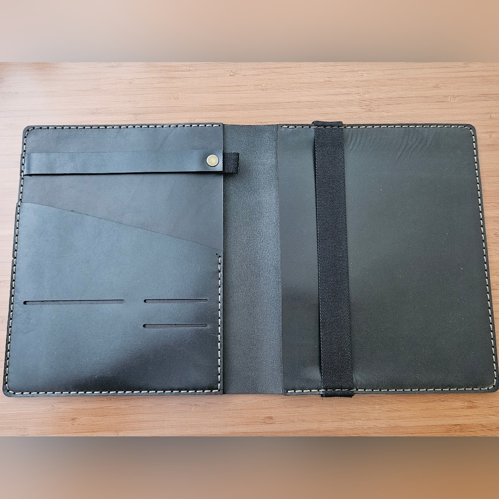 Galen Leather | Extra Large Moleskine / iPad Air/Pro / Happy Planner Cover